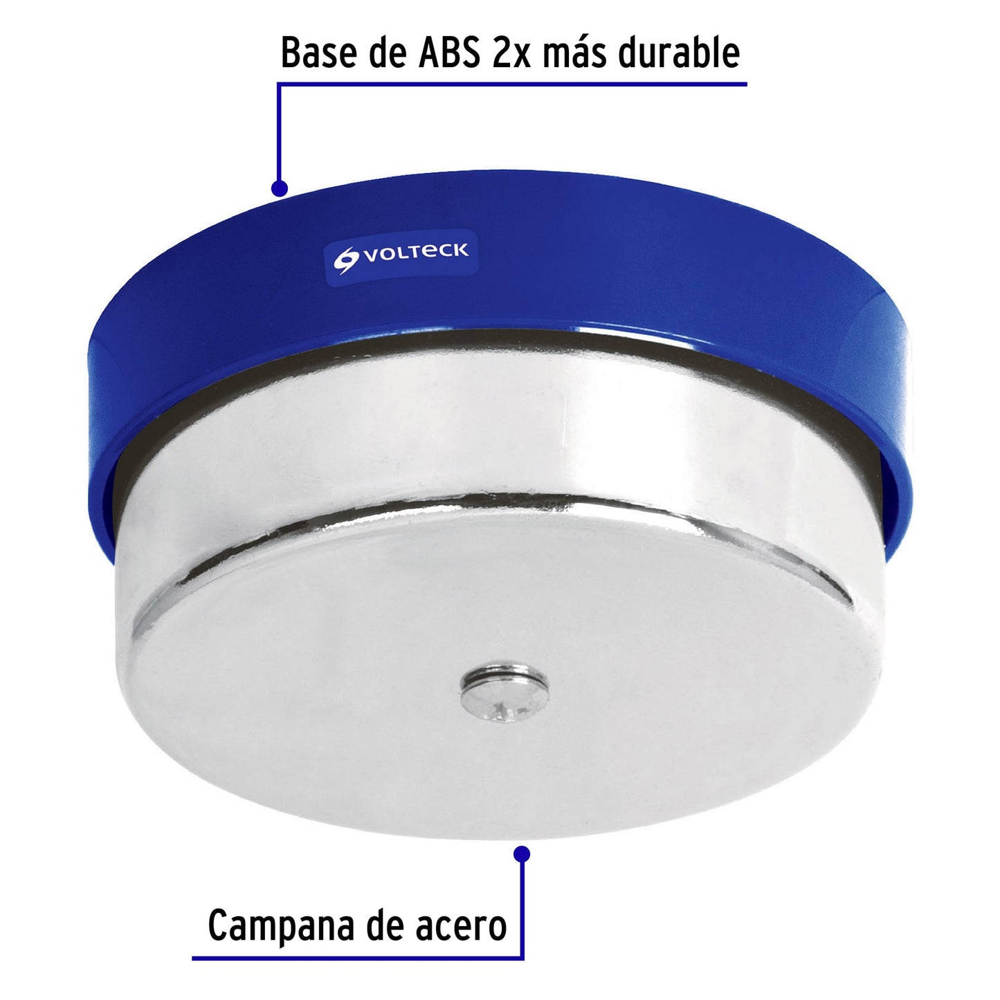 Timbre industrial tipo campana de 2-3/4', VOLTECK | TIMC-2 | 48101