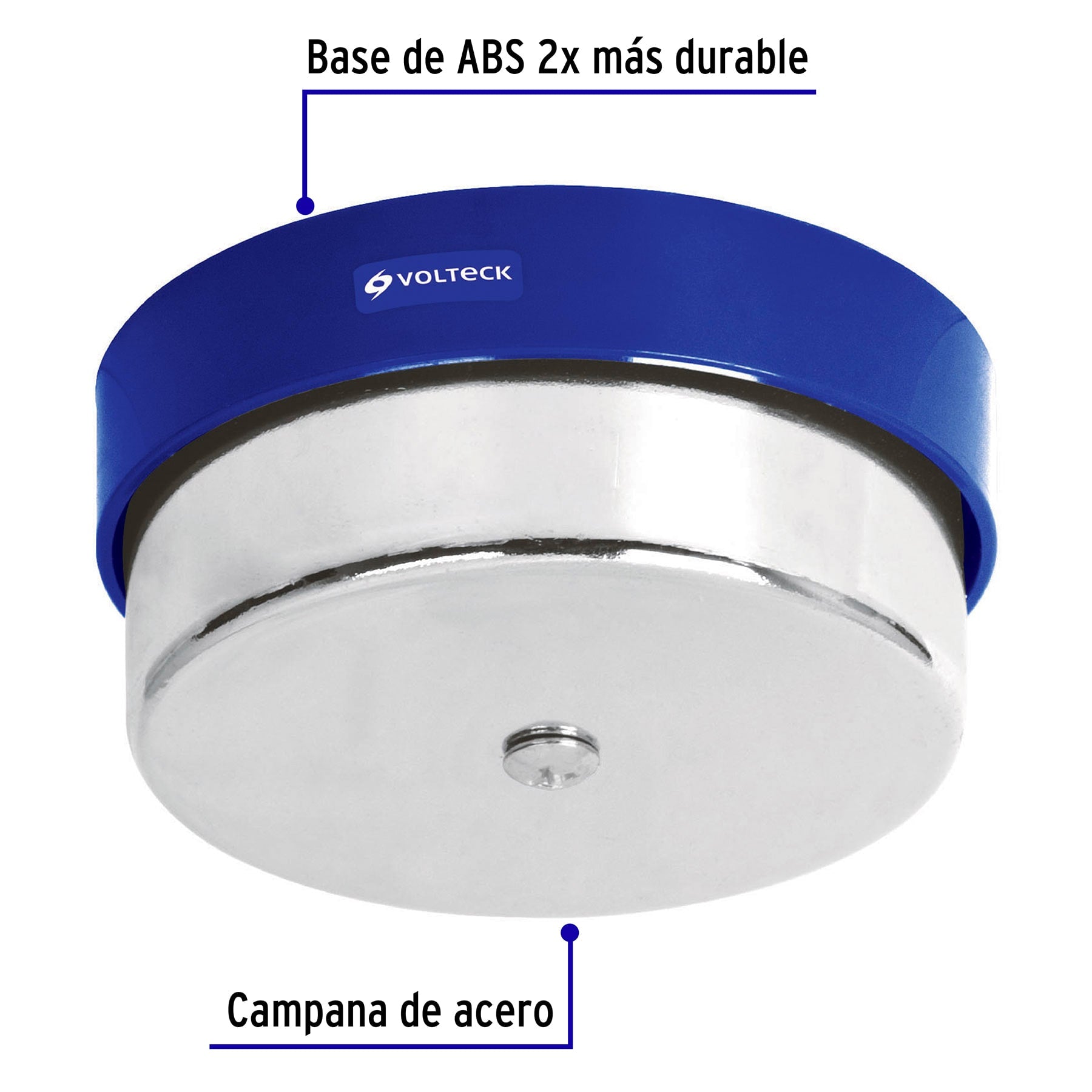 Timbre industrial tipo campana de 2-3/4', VOLTECK | TIMC-2 | 48101