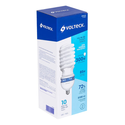 Lámpara espiral T5 85 W alta potencia luz de día, caja | F-85EC | 48223