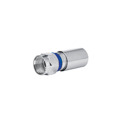 Bolsa con 2 conectores coaxiales RG 6 de compresión, Volteck | COCO-6RI | 48328