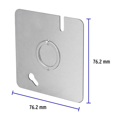Tapa de 3' x 3' para caja cuadrada reforzada, Volteck | TACH-3x3C | 49072