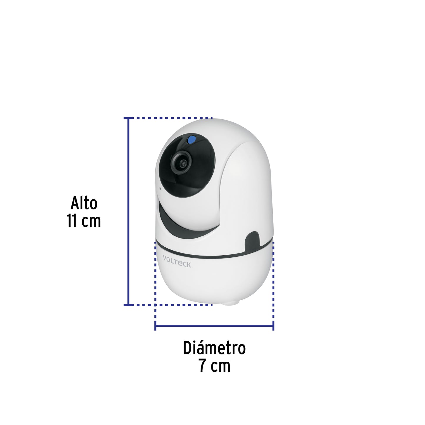 Cámara WiFi Robotizada 3MP, Volteck | CTV-30W | 49556