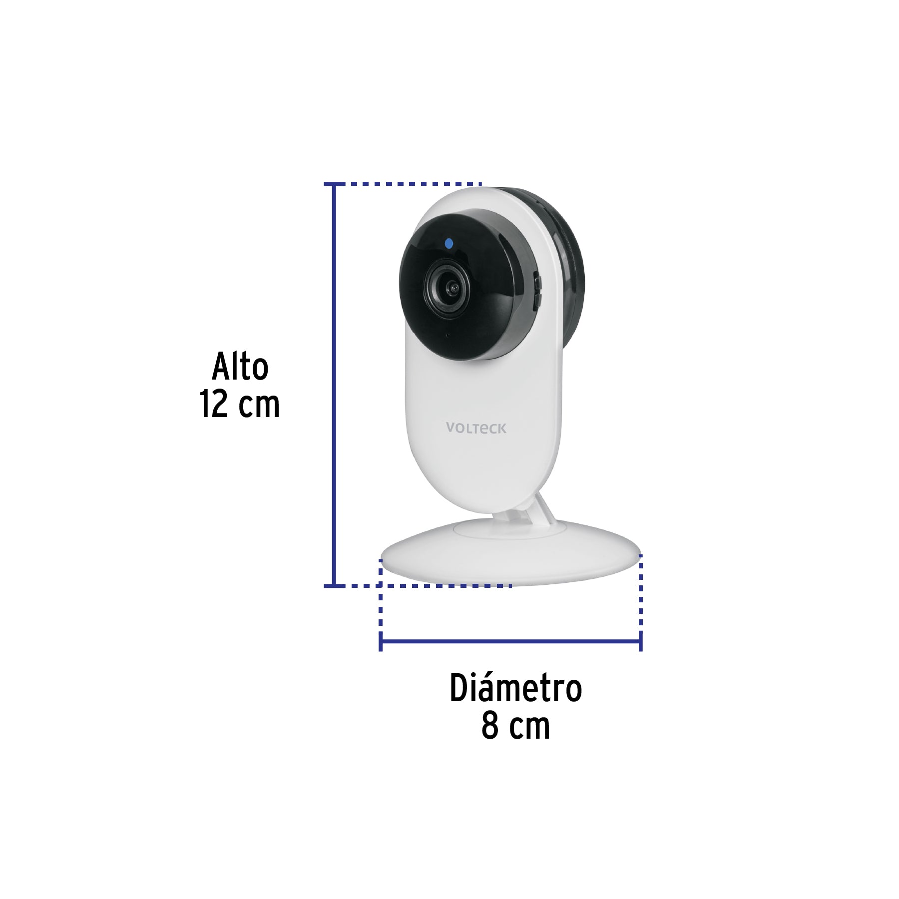 Cámara WiFi Fija 2MP, Volteck | CTV-20W | 49558