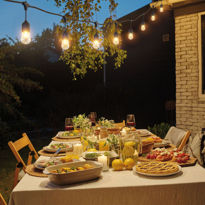 Serie de 7.3 m con 12 luces incandescentes para exterior | SL-7I | 49994