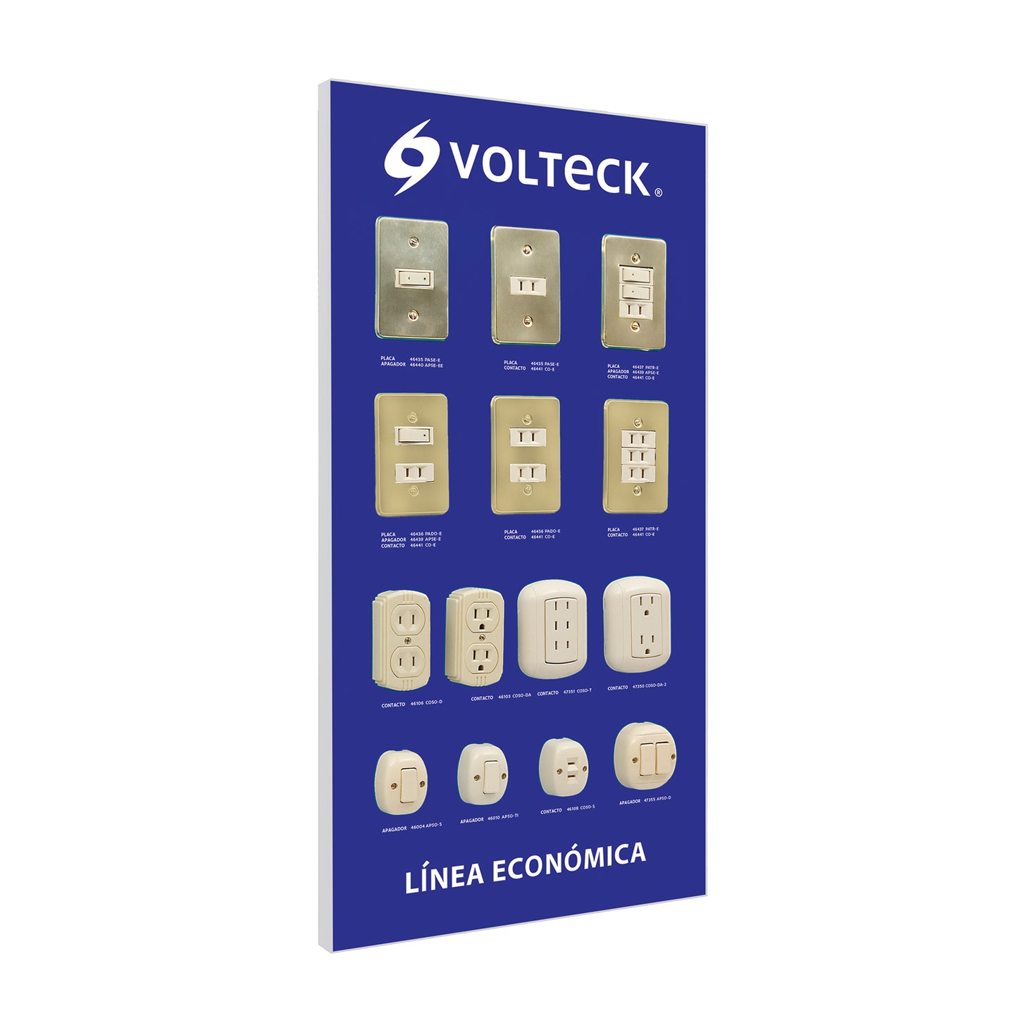 Exhibidor línea económica, Volteck | EX-LE-VK | 51584